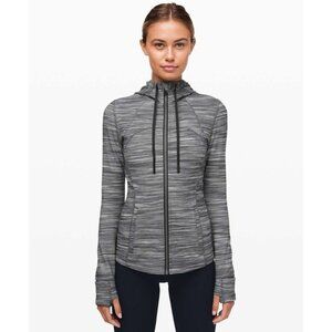 lululemon athletica Gray Striped Jacket